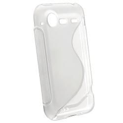 Frost White TPU Rubber Case for HTC Droid Incredible 2/ S