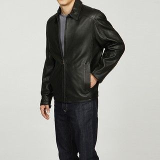 Collezione Mens New Zealand Lamb Leather Jacket