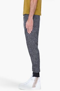 T By Alexander Wang Charcoal Knit Lounge Pants for men