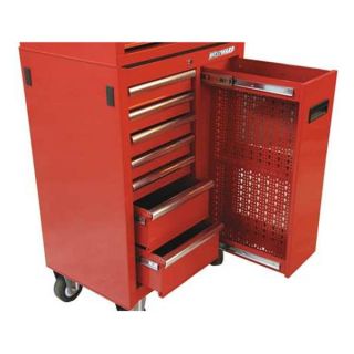 Westward 2CZY7 Rolling Tool Cabinet, 27 In W, 7 Drawer