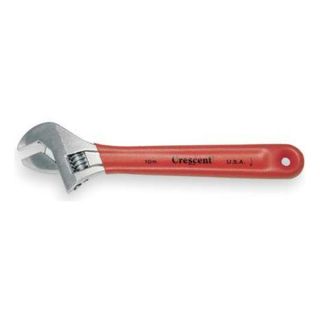 Crescent AC110CV Adjustable Wrench, 10 in., Chrome, Cushion