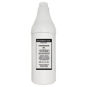 Interstate Pneumatics YL10 032 32 oz   Non Detergent Compressor Oil