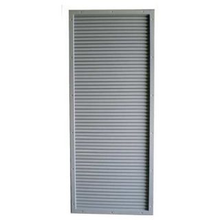 Ceco LV FL G 18 x 18 Door Louver Kit, 18x18 In