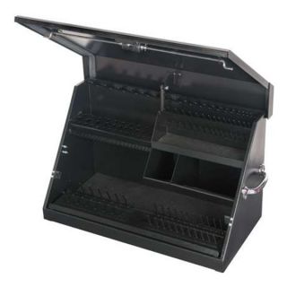 Montezuma ME300B Tool Box, 30 Wx 18 1/8 Hx 15 In D, Stl, Blk