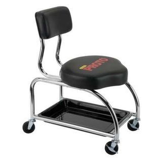 Proto JFC1010 Tool Trolley Stool, With Backrest, 500 lb.