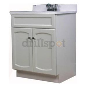 Foremost Groups Inc HEW 2418 24" x 18" White Vanity/Top