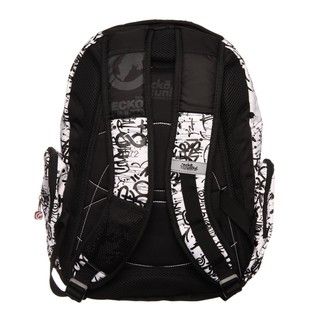 Ecko Unlimited Splatter Black and White Backpack