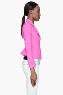 Dsquared2 Fuchsia Seymour Sexy Peplum Blazer for women