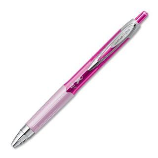 uni ball Pink Ribbon 207 Retractable Medium Point Gel Pens