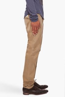 Paul Smith  Straight Tan Chinos for men