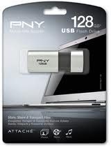 PNY Attache 128GB USB 2.0 Flash Drive Computers