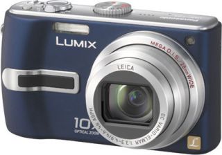 Panasonic Lumix DMC TZ3 7.2MP Blue Digital Camera