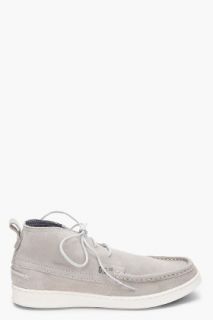 G Star Grey Suede Precinct Shoes for men