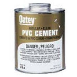 Oatey 31015 32 OZ Clear PVC Pipe Cement