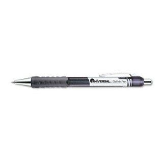 Universal Roller Ball Retractable Gel Pen, Black Ink