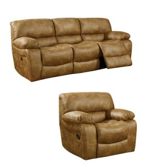 Montana Brown Reclining Sofa and Recliner/Glider Chair Compare $4,029