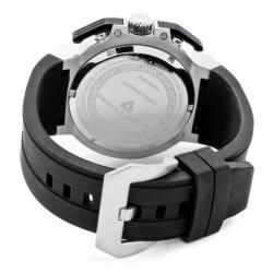 Swiss Legend Mens Challenger Black Silicone Watch