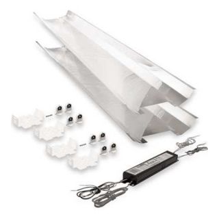 Lithonia USQ8 2 32 S1X20 MVOLT 1/4 ACNP WWGR Retrofit Kit, Strip Fixture, Reflector, 8Ft