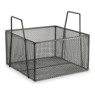 Marlin 111 21 Wire Basket, Dip, 14 Lx14 Wx8 H, Steel, Blk