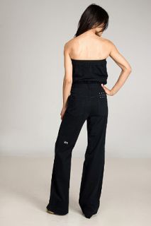 Ksubi  Black Strapless Jumpsuit for women