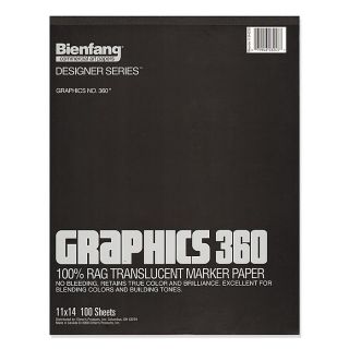 Bienfang 9 inch x 12 inch Graphics 360 Marker Paper Today $22.11