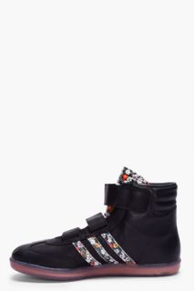 adidas Originals By O.C. Black Floral Samba Sneakers for men