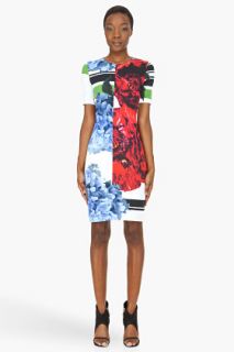 Preen Red Multicolor Archer Dress for women