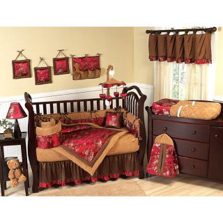Sweet Jojo Designs Oriental Garden 9 piece Crib Bedding Set Today $