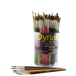 Dynasty Fine Camel Hair B 100 Round Brushes (Canister of 144) Today $