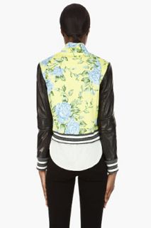 Rag & Bone Yellow Floral Cambridge Jacket for women