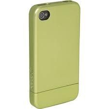 Incase Slider Case for iPhone 4   Green Cell Phones