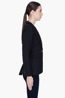 Smythe Black Lame Evening Blazer for women