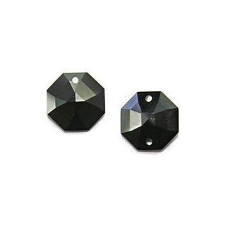 Jet Black STRASS Swarovski Crystals  1 or 2 hole Beads