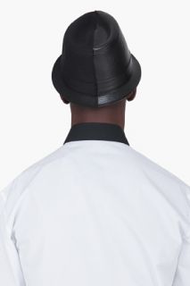Comme Des Garçons Shirt Black Two Tone Hat for men