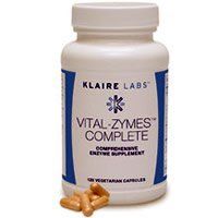 Klaire Labs   Vital Zymes Complete 120 Vcaps Health