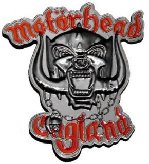 Motorhead Skull Logo England Metal Band Belt Buckle