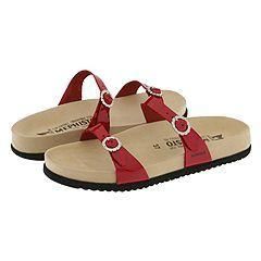 Mephisto Sydel Red Patent Sandals