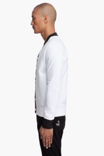 Y 3 Ft White Cardigan for men