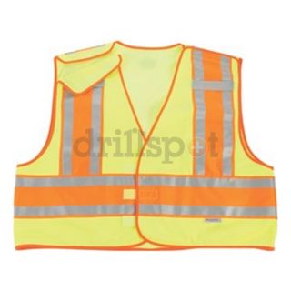 Ergodyne 24000 6XL/7XL Lime GloWear[REG] Public Safety Vest Be the