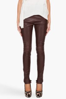 Maison Martin Margiela Leather Leggings for women