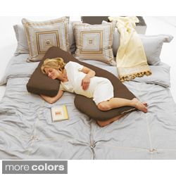 Double Extra long 72 inch Memory Foam Noodle Body Pillow Today $79.99