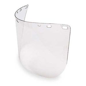 North By Honeywell A8152/40 Faceshield Visor, Polycarb, Clr, 8x15 1/2in