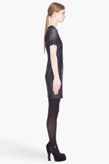 Diane Von Furstenberg Black Lace Cut out Cindy Dress for women