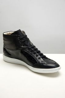 Swear  Gene 3 Black Mid Sneaker for men