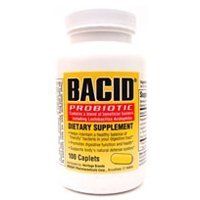 Bacid Probiotic Dietary Supplement Caplets   100 ea