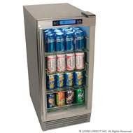 EdgeStar 84 Can Outdoor Beverage Refrigerator   Stainless