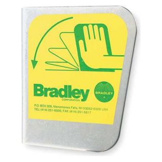 Bradley S08 336 Stainless Handle, Use With 4T012