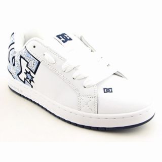 DC Shoe Co USA Mens ?Graffik SE? White DC Print Skate Shoes (Size 10