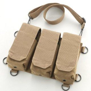 .223 Caliber Mag./Utility Pouch, Holds 9 Mag., Coyote Tan