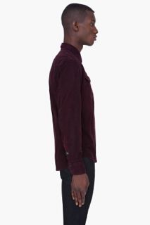 Diesel Burgundy Svarog Rs Shirt for men